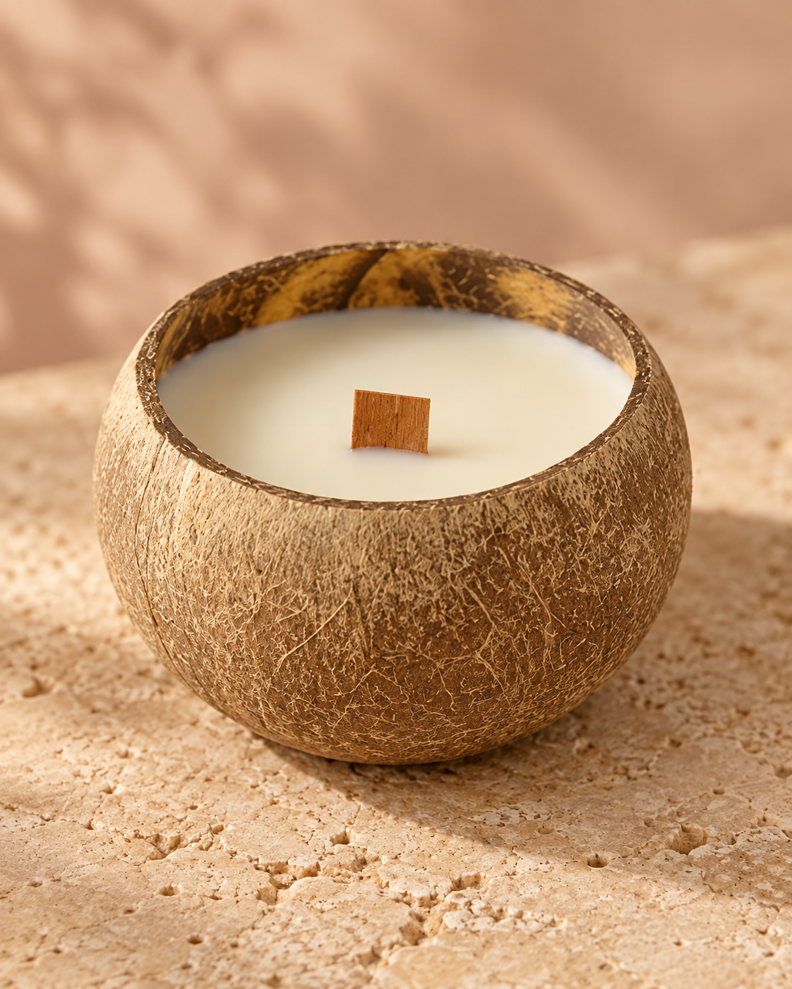 Coconut Shell Scented Candle
