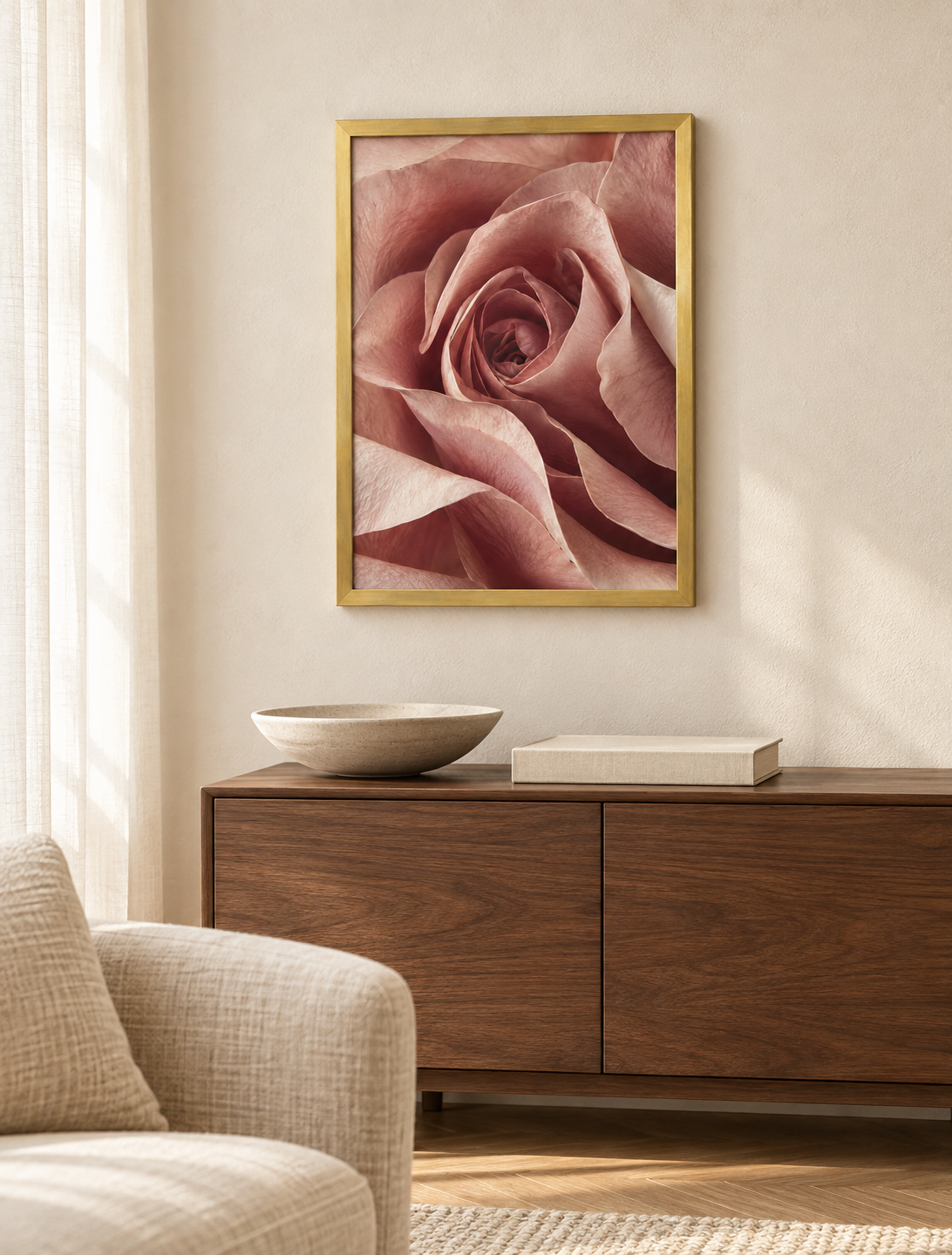 Petal Study — Framed Art Print