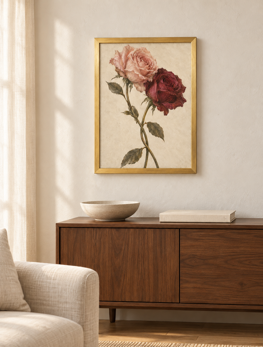 Together — Framed Art Print